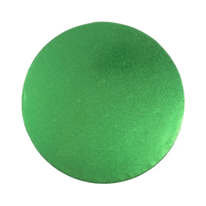 Green Round Cake Drum 10 Inches image number 1