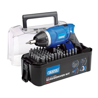 Draper Cordless Li-ion Screwdriver Kit