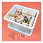 Whitefurze 32 Litre Pastel Blue Stack and Store Storage Box image number 2