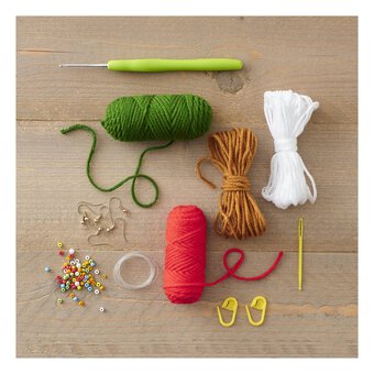 Make Your Own Crochet Christmas Earrings Kit 3 Pack