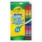 Crayola Supertips Washable Markers 24 Pack image number 1