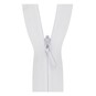 Milward White Nylon Closed-End Concealed Zip 60cm image number 1
