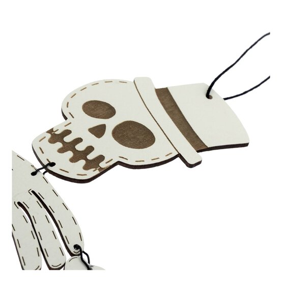 Hanging Skeleton Decoration 35cm image number 3