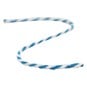 Aqua Blue and White Knot Cord 2mm x 8m image number 1