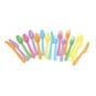 Pastel Plastic Cutlery Set 18 Pieces image number 4