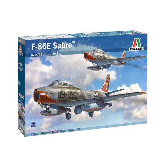 Italeri F-86E Sabre Model Kit 1:48 image number 1