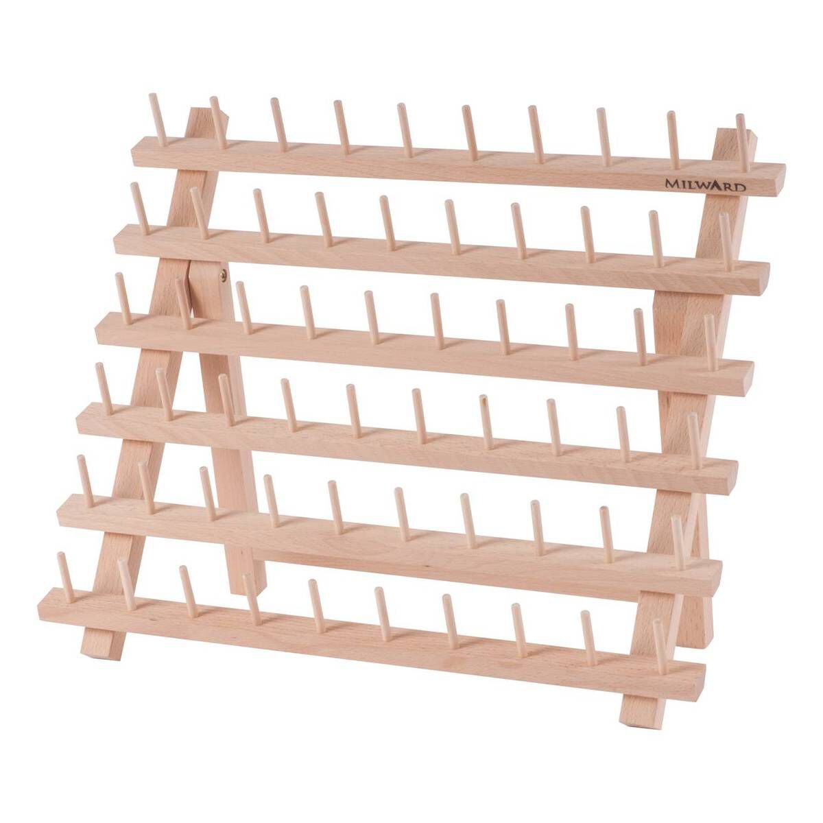 Wooden 60 Spool Thread Rack | Hobbycraft