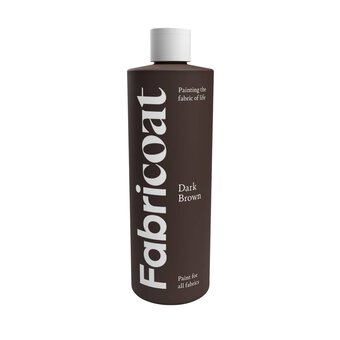 Fabricoat Dark Brown Fabric Paint 500ml