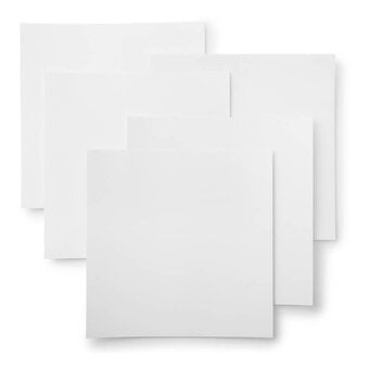 Cricut White Smart Paper Sticker Cardstock 10 Pack image number 2