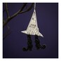 Mirror Mosaic Witch Hat with Beaded Boots Decoration 12cm image number 1