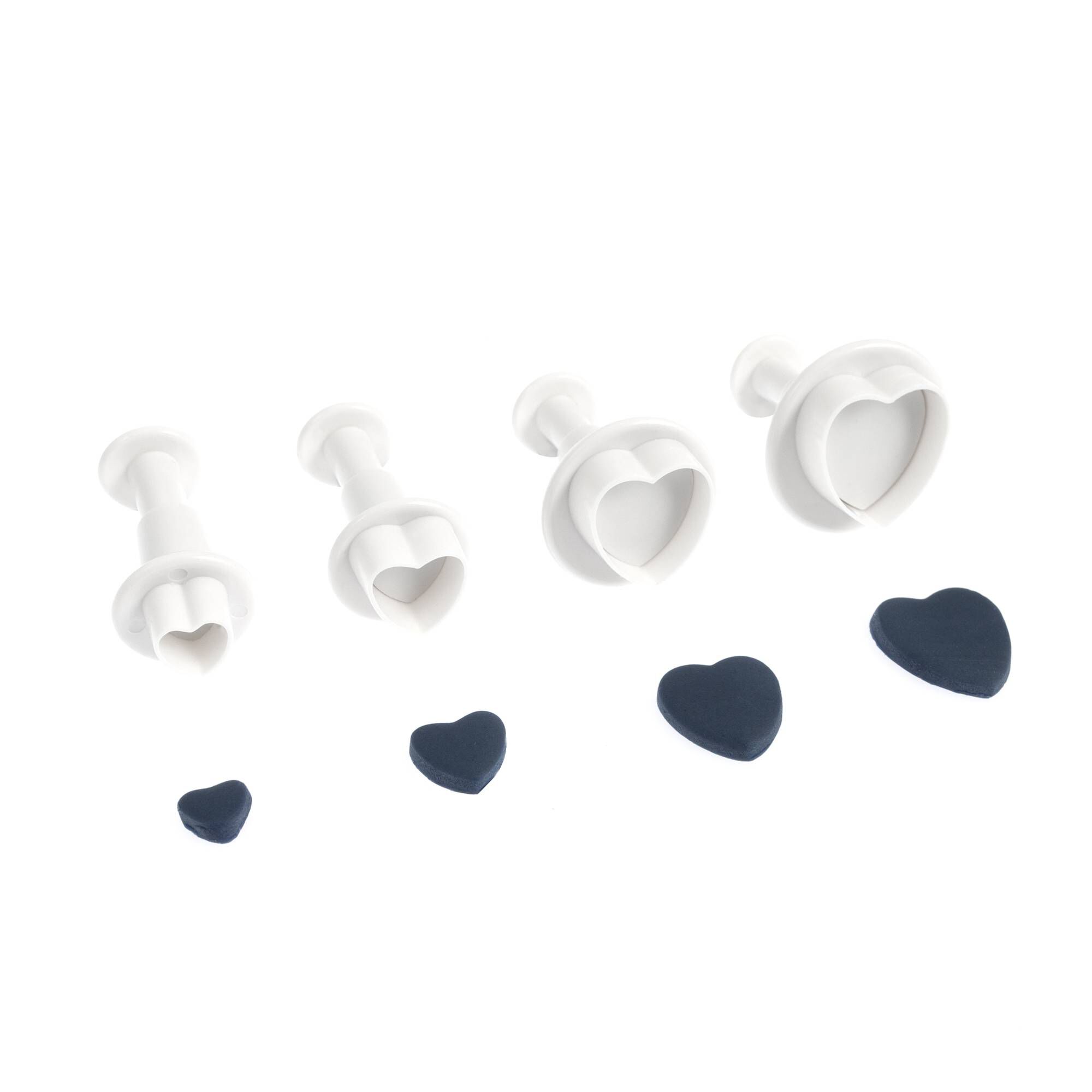 Whisk Heart Plunge Cutters 4 Pack | Hobbycraft