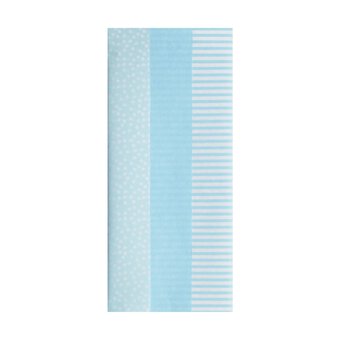 Light Blue Tissue Paper 70cm x 50cm 6 Pack