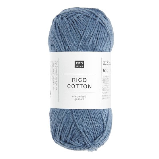 Rico Essentials Denim Cotton 4ply 50g image number 1