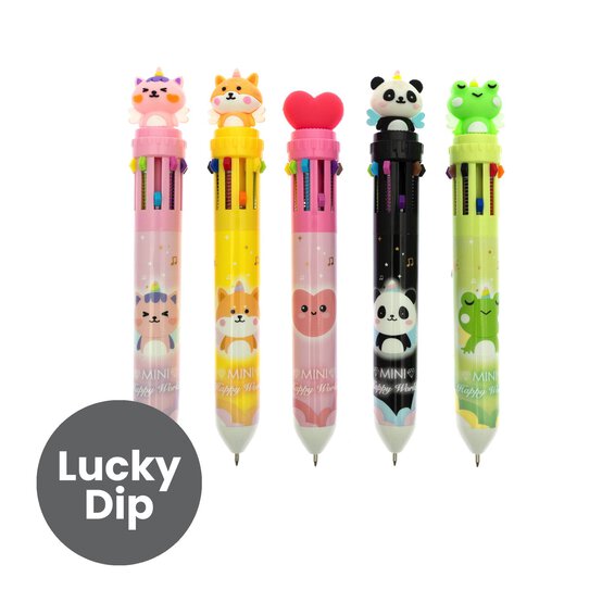 Assorted Cutie 10-Colour Pen image number 1