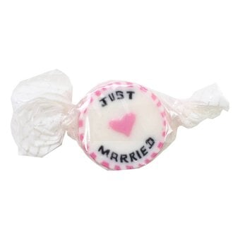 Just Married Rock Sweets 50 Pack