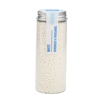 PME White Round Hundreds and Thousands 86g