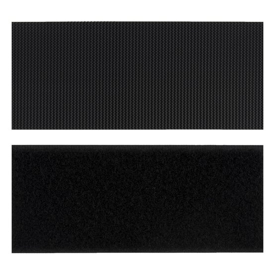 Milward Black Heavy Duty Stick-On Hook and Loop Tape by the Metre image number 2