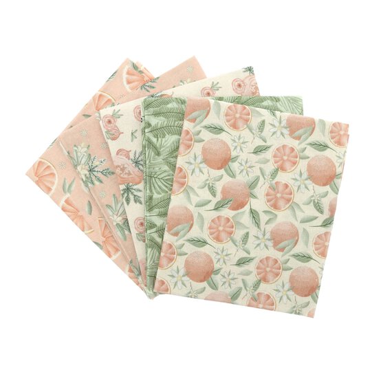 Fruity Paradise Cotton Fat Quarters 5 Pack image number 1