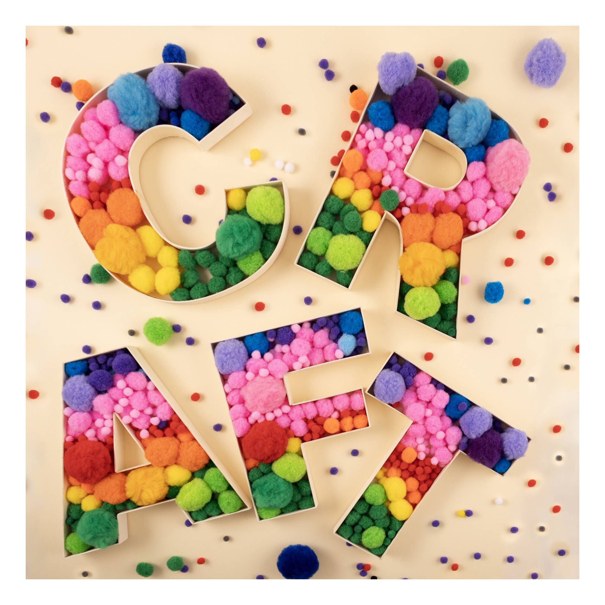 Wooden Fillable Letter W 22cm Hobbycraft