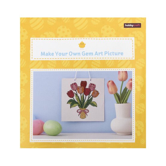 Make Your Own Tulip Gem Art Picture image number 5
