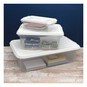 Clear White Storage Box 30 Litres image number 4