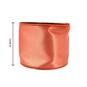 Peach Wire Edge Satin Ribbon 63mm x 3m image number 3