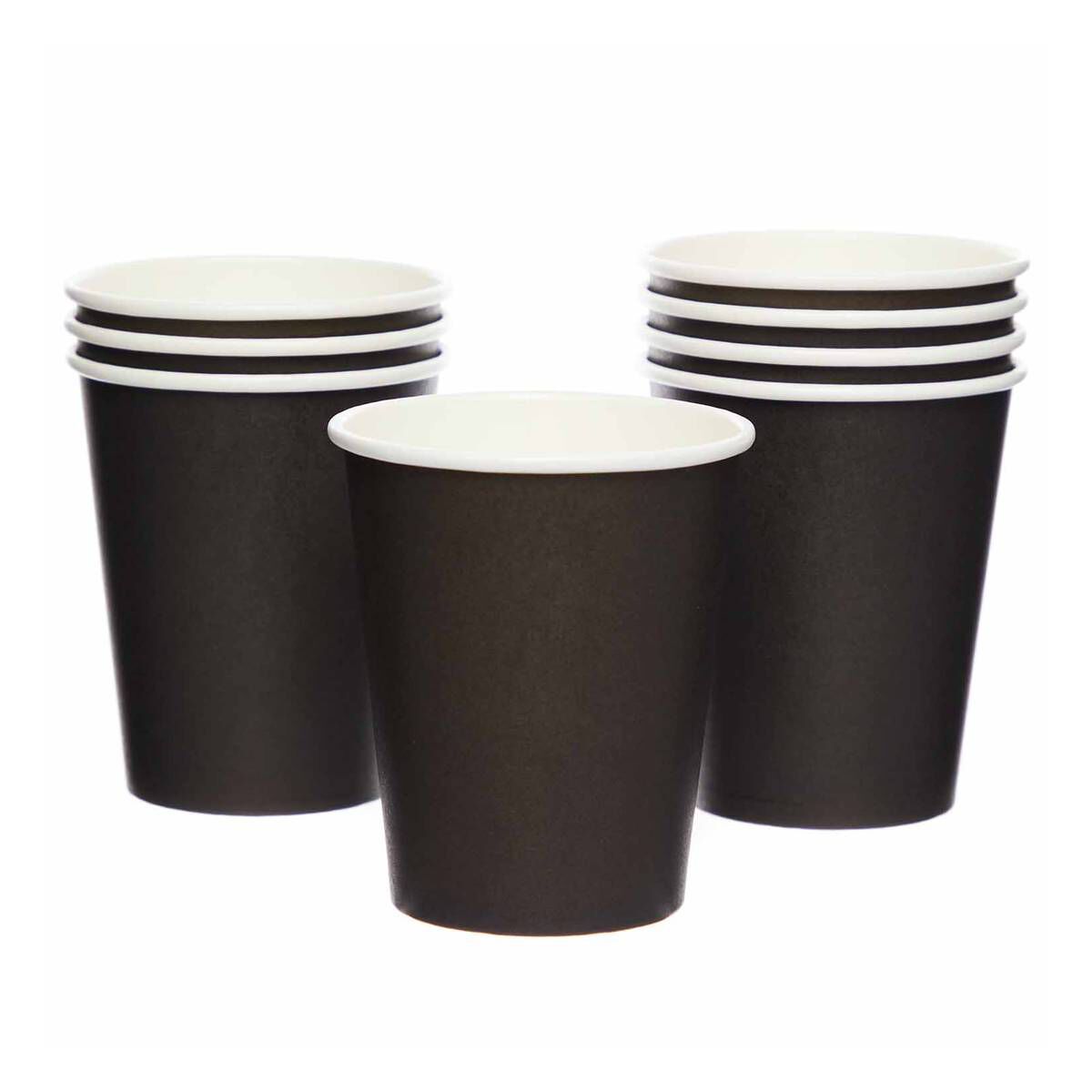 Charcoal Paper Cups 8 Pack Hobbycraft
