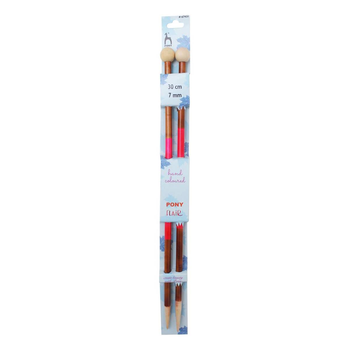Pony Flair Knitting Needles 30cm 7mm Hobbycraft