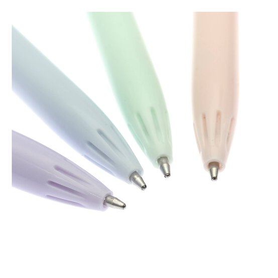 Pastel Ballpoint Pens 4 Pack image number 3