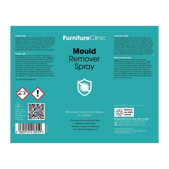 Furniture Clinic Mould Removal and Prevention Kit image number 8
