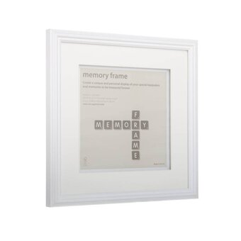 White Memory Frame 40cm x 40cm