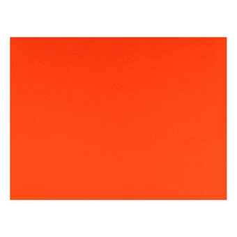 Orange Polyester Felt Sheet A4