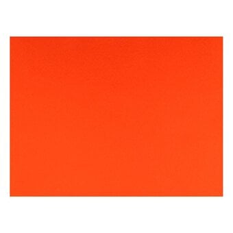 Orange Polyester Felt Sheet A4 image number 2