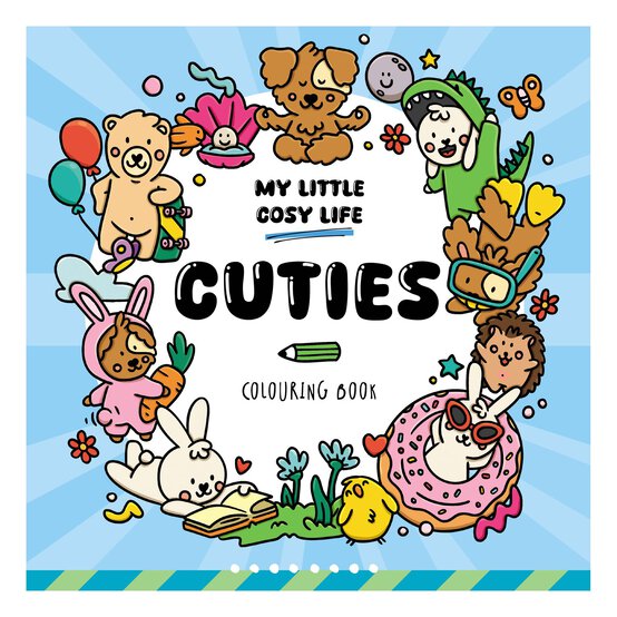 My Little Cosy Life Cuties Colouring Book image number 1