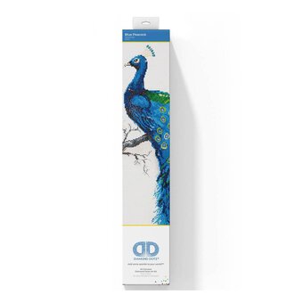 Diamond Dotz Blue Peacock 60cm x 84cm image number 2