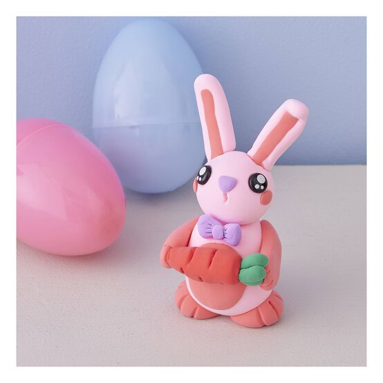Make Your Own Light Clay Easter Bunny Kit image number 1