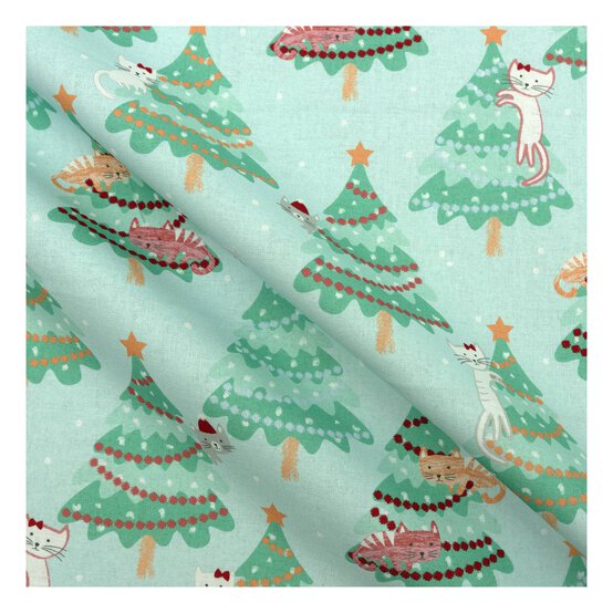 Merry Catmas Fat Quarters 5 Pack image number 3