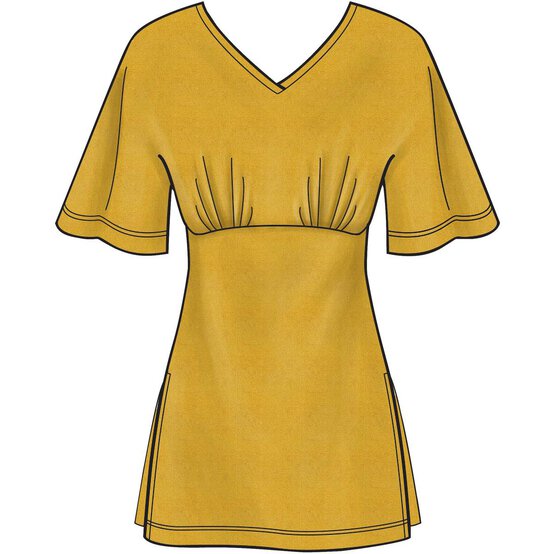 New Look Women&rsquo;s Top Sewing Pattern N6638 image number 4