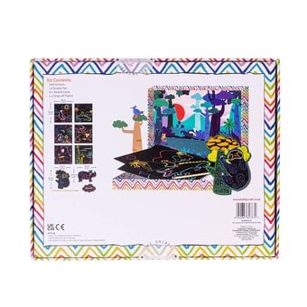 Scratch Wild Animals Kit 8 Sheets image number 6