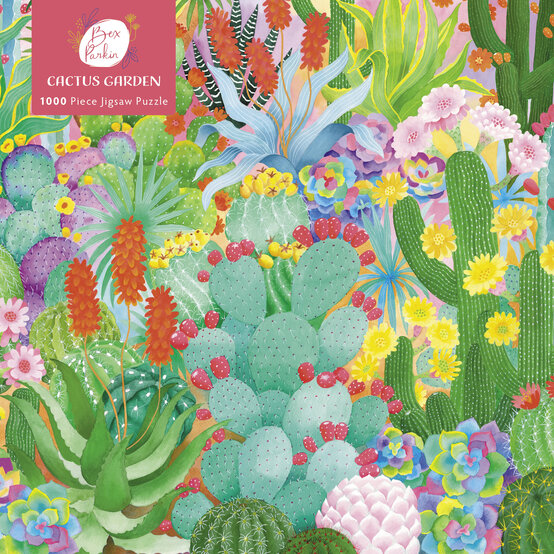Bex Parkin Cactus Garden Jigsaw Puzzle 1000 Pieces  image number 1