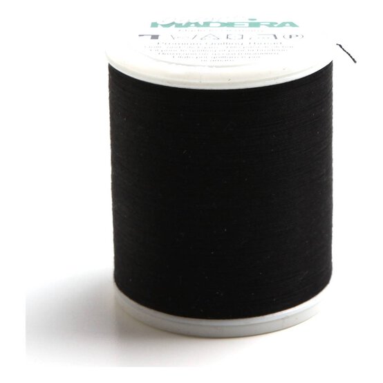 Madeira Black Cotona 50 Quilting Thread 1000m (500) image number 1