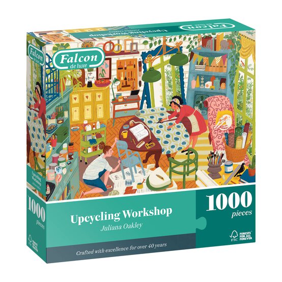 Falcon Upcycling Work Jigsaw Puzzle 1000 Pieces image number 1