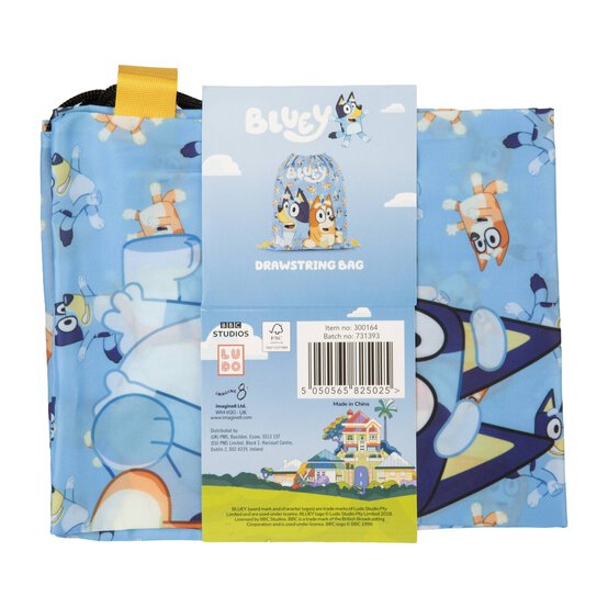 Bluey Drawstring Bag 42cm x 35cm image number 4