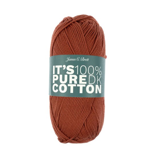 James C Brett Terracotta It’s Pure Cotton Yarn 100g  image number 1