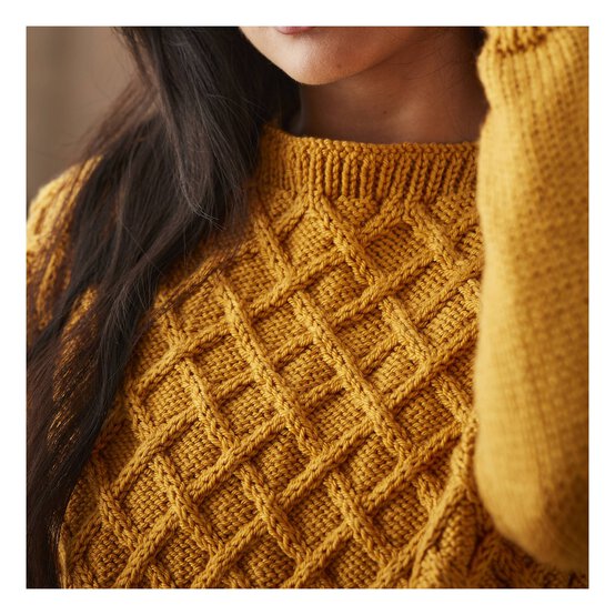 Knitcraft Crossed Cable Jumper Digital Pattern 0278 image number 2