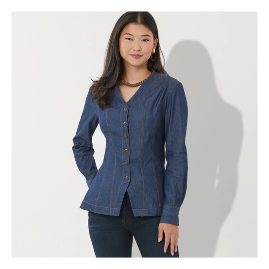 Simplicity Women’s Shirt Sewing Pattern S3102 (18-26) image number 2