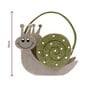 Snail Felt Bucket 15cm image number 4