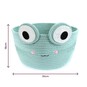 Green Frog Cotton Rope Basket 30cm x 18cm image number 4