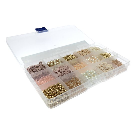 Pink and Gold Loose Bead Set image number 3