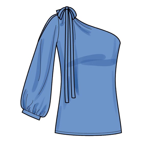 New Look Women&rsquo;s Top Sewing Pattern N6701 image number 5